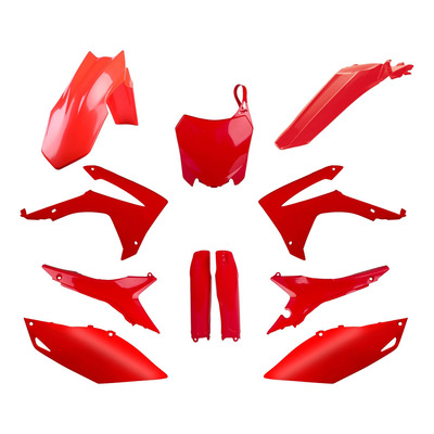 Kit plastique complet Polisport type origine rouge cr 2004 Honda CRF 250R 14-17