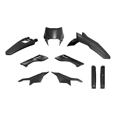 Kit Plastique Complet RTECH Noir 6 Pièces pour Surron Ultra Bee 23-24