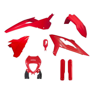 Kit Plastique Complet RTECH Rouge 6 Pièces pour Beta RR 23-24