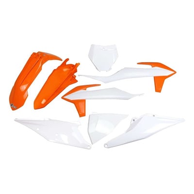 Kit plastique Ufo Blanc/Orange SX/SXF 19-22
