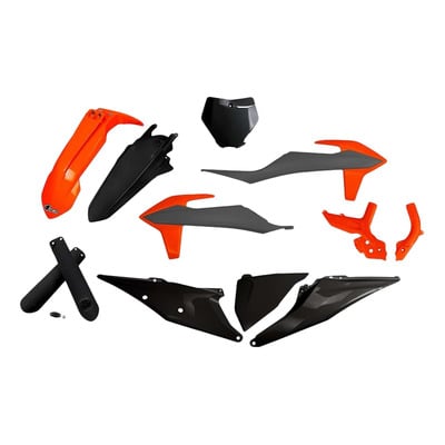 Kit plastique complet Ufo Gris/Noir/Orange SX/SXF 19-22