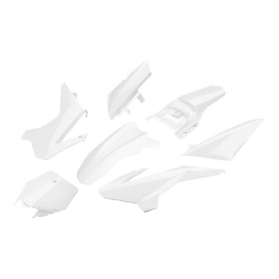 Kit plastique complet YCF 50cc à partir 2020 blanc