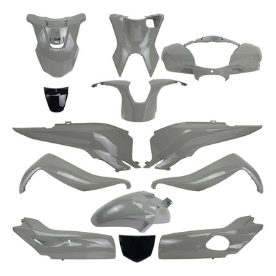 Kit plastique gris nardo 13 pièces Honda SH 125 2017-19