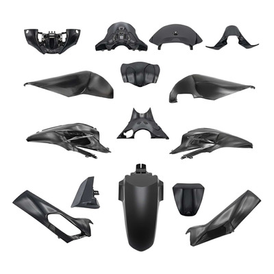 Kit plastique noir mat 15 pièces Honda SH 125 2020-24