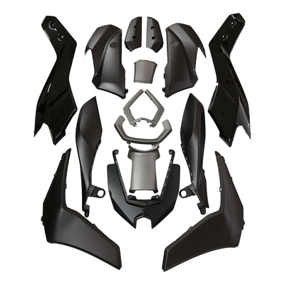 Kit plastique noir mat 16 pièces Yamaha NMAX 125 2025-