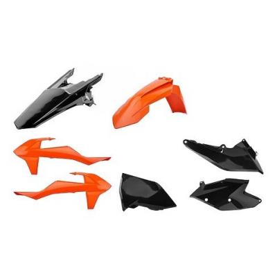Kit plastique Polisport KTM 125 SX 19-22 orange/noir