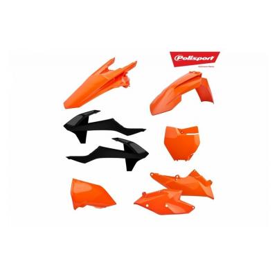 Kit plastique Polisport KTM 250 EXC 2017 (orange/noir origine)