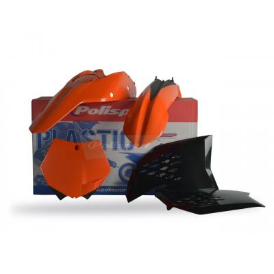 Kit plastique Polisport KTM 450 SX-F 07-08 (orange/noir origine)