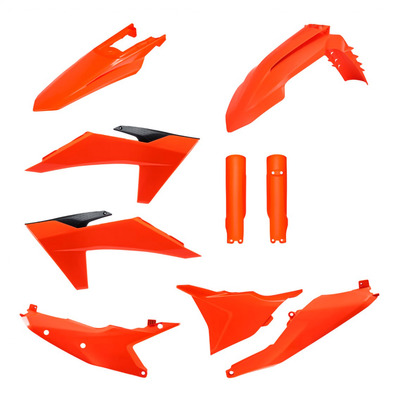 Kit Plastique POLISPORT MX Type Origine Jaune pour Yamaha 250 YZF 19-21