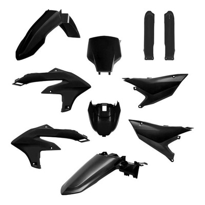 Kit Plastique POLISPORT Noir 7P Yamaha YZF 450 26