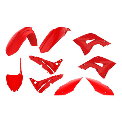 Kit Plastique POLISPORT RESTYLING Édition 2020 Rouge – Honda 125 / 250 CR 02-07