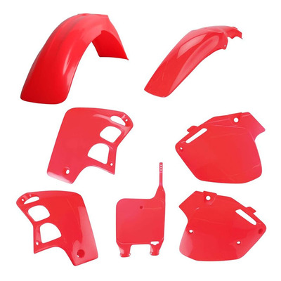 Kit Plastique Standard POLISPORT Type Origine Rouge – Honda 500 CR-R 91-94