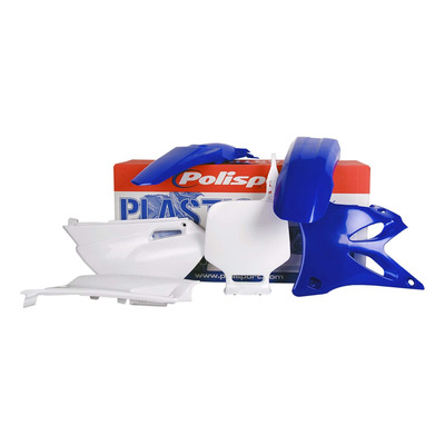 Kit Plastique Standard POLISPORT Type Origine Bleu / Blanc – Yamaha 85 YZ 02-14