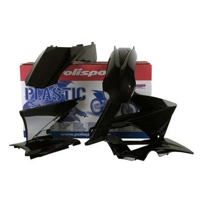 Kit Plastique Standard POLISPORT Type Origine Noir - Gasgas EC / EC-E 2010