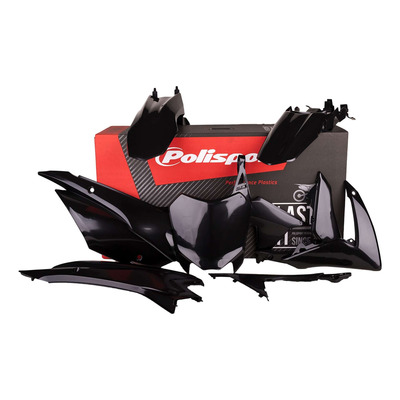 Kit Plastique Standard POLISPORT Type Origine Noir - Honda 110 CRF-F 13-18