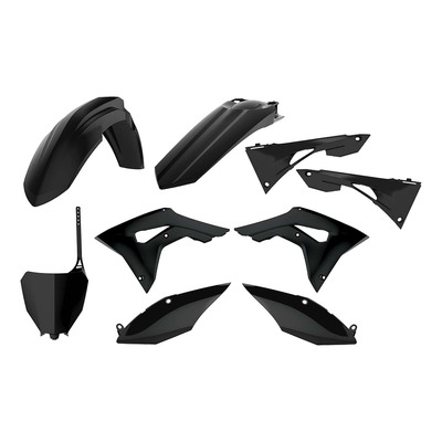 Kit Plastique Standard POLISPORT Type Origine Noir – Honda 450 CRF-R 17-20