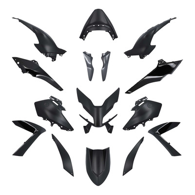 Kit plastique Tech black 15 pièces yamaha T-MAX 560 2022-