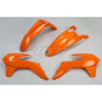 Kit plastique UFO KTM 125 EXC 14-16 orange