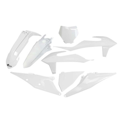 Kit plastique Ufo - KTM SX/SXF 19-22 - Blanc