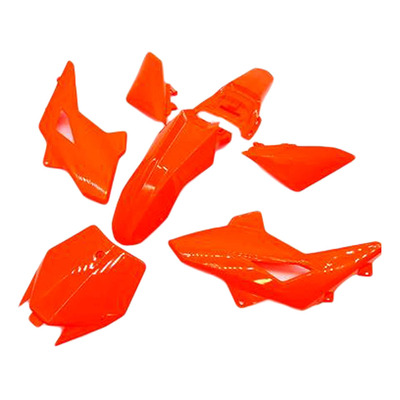 Kit plastique YCF - modèle 50A/50E depuis 2022 - Orange