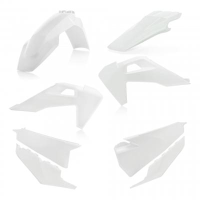 Kit plastique Acerbis Husqvarna 250 FC 19-22 Blanc/Jaune Brillant