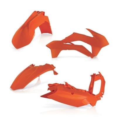 Kit plastique Acerbis KTM 250 SXF 13-15 Orange Brillant