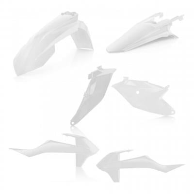 Kit plastique Acerbis KTM 85 SX 18-23 Blanc Brillant