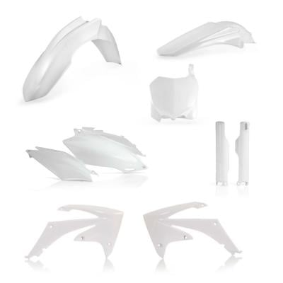Kit plastique complet Acerbis Honda CRF 250R 11-13 Blanc Brillant