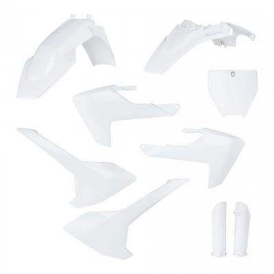 Kit plastique complet Acerbis Husqvarna 65 TC 17-23 Blanc Brillant