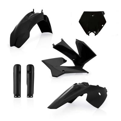 Kit plastique complet Acerbis KTM 85 SX 06-12 Noir Brillant