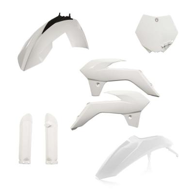Kit plastique complet Acerbis KTM 85 SX 13-17 Blanc Brillant