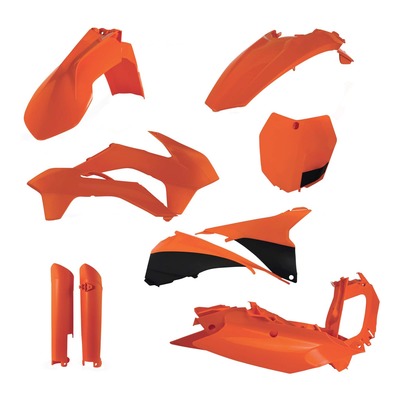 Kit plastique complet Acerbis KTM SX-F 13-14 Orange Brillant