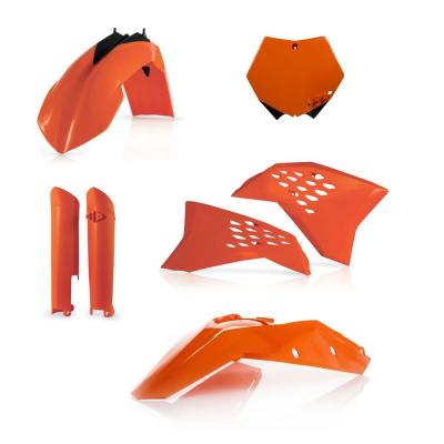 Kit plastique complet Acerbis KTM SXF 07-10 Orange Brillant