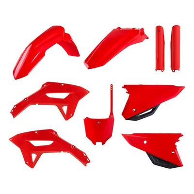 Kit plastiques complet Polisport pour Honda CRF 450RX 21-22 rouge origine