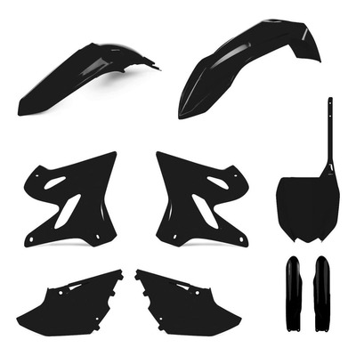 Kit plastiques Polisport pour Yamaha YZ 125 2021 noir