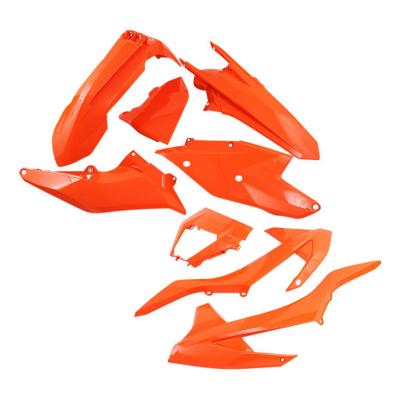 Kit plastiques UFO KTM 250 EXC-F 17-19 orange (orange KTM 98-19)