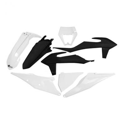 Kit plastiques UFO Sdixdays KTM 150 EXC TPI 20-21 noir/blanc