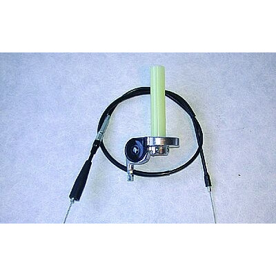 Kit poignée de gaz tirage simple avec câble pour carburateur Keihin PE 36