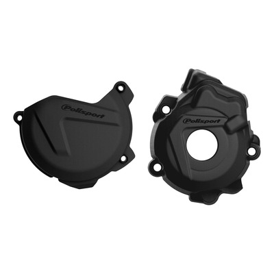 Kit protections de carters d’allumage et d’embrayage Polisport noir KTM SX-F 250 11-15