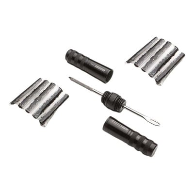Kit réparation Tubeless Parts 8.3 Light noir - 10 mèches et outils
