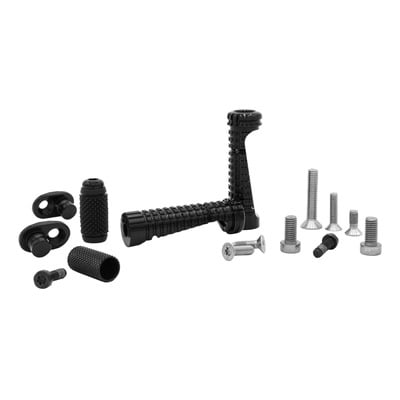 Kit repose-pieds fixes de course Gilles Tooling Y/S/D aluminium noir