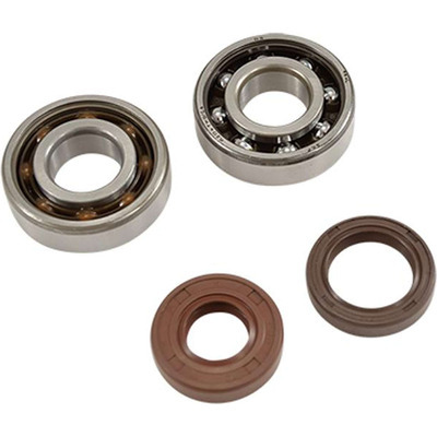 Kit Roulements de vilebrequin AM6 - Doppler 6204 C4 TN9 Cage Polyamide + Joint Spi Nitrile