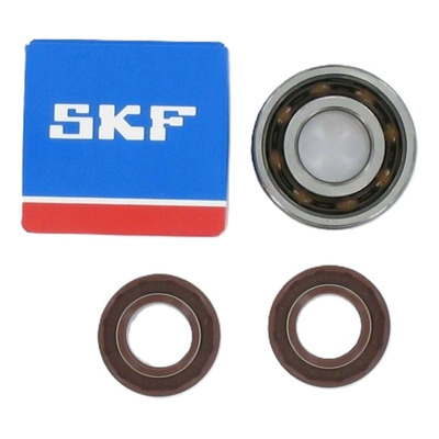Kit roulements SKF 6204 renforcés C4 et spy viton Derbi Senda