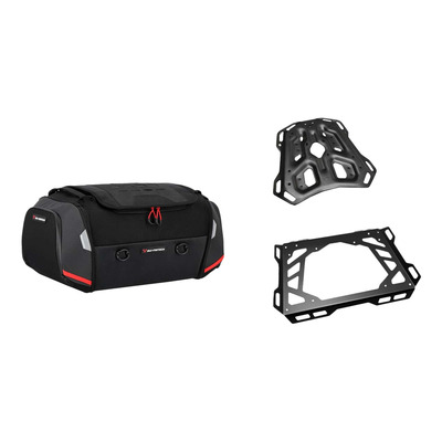 Kit sacoche de selle SW-Motech Rackpack + porte-bagages + extension Ducati Desert X 22-23