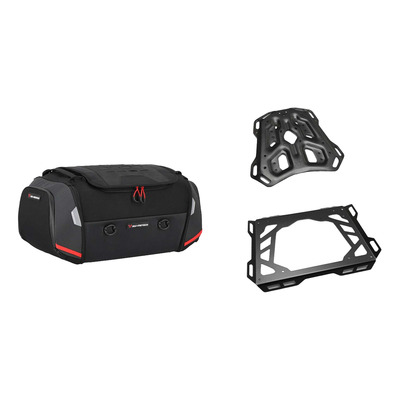 Kit sacoche de selle SW-Motech Rackpack + porte-bagages + extension CF Moto 800 22-26