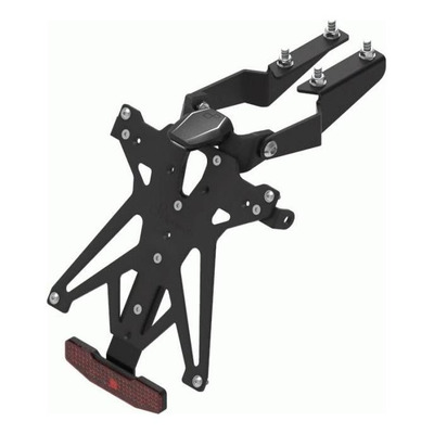 Kit support de plaque réglable avec éclairage et catadioptre Lightech Kawasaki Z 1000 14-19