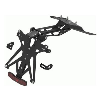 Kit support de plaque réglable avec éclairage et catadioptre Lightech KTM 125 Duke 17-19