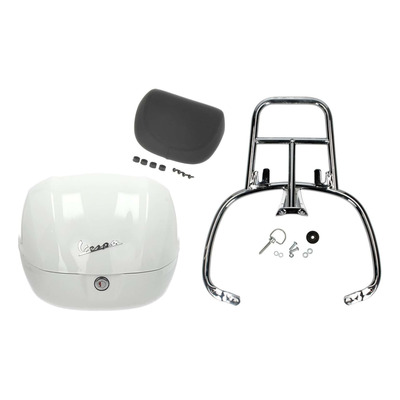 Kit top case blanc 32 L d'origine 01.CM2729460 Vespa Primavera 125 2024-