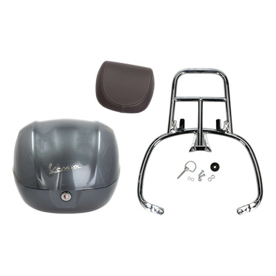 Kit top case gris 32 L d'origine 01.CM2729440 Vespa Primavera 125 2020-23
