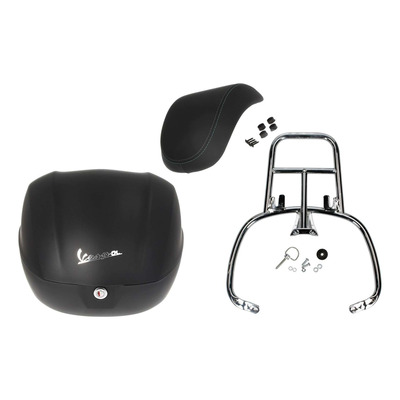 Kit top case noir mat 32 L d'origine 01.CM2729410 Vespa Primavera 125 2024-